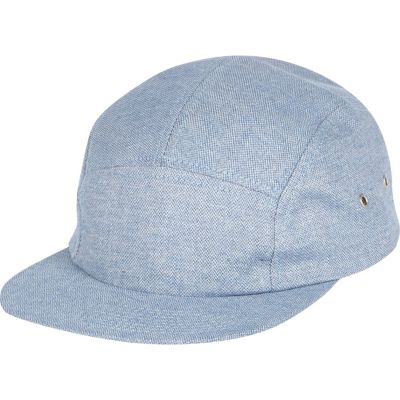 Blue chambray cap